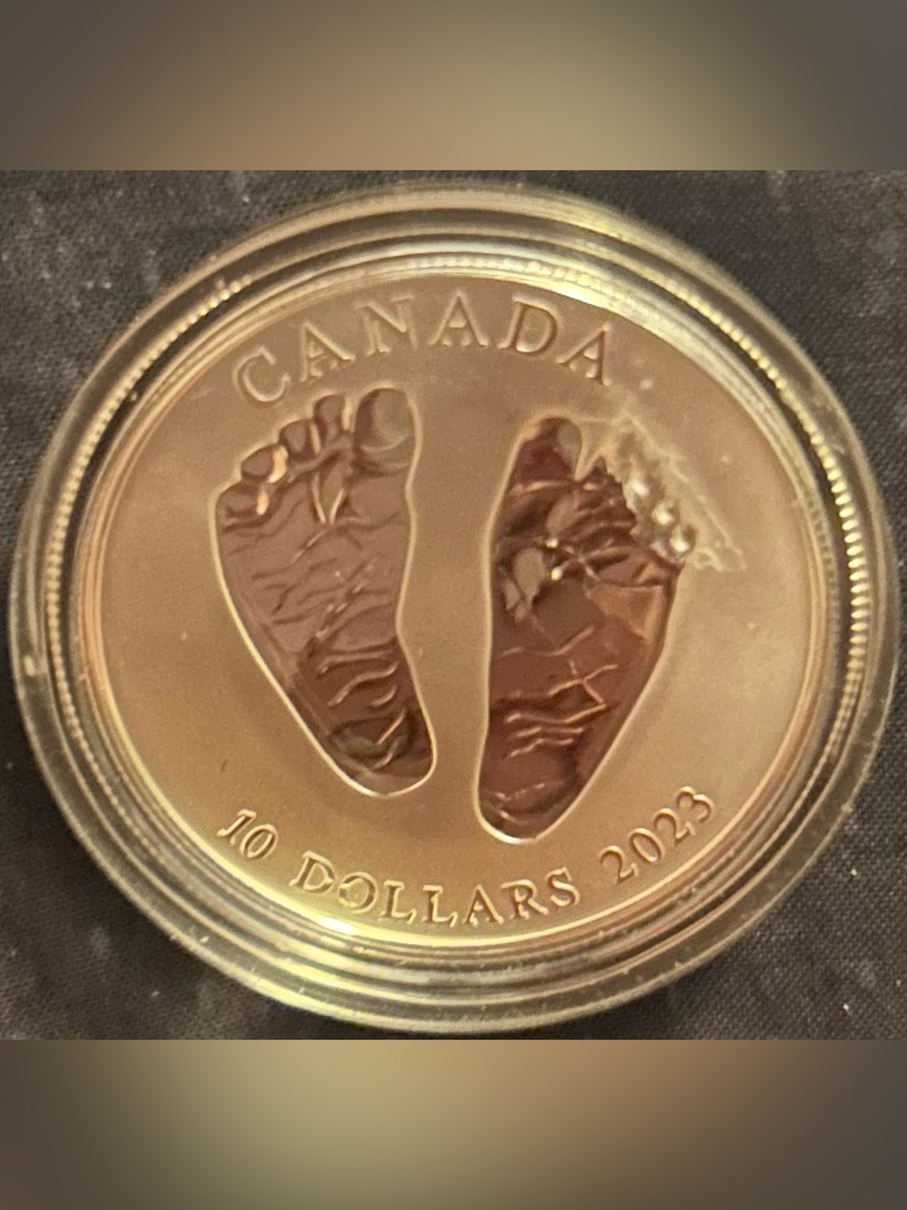 Canada 2023 Footprints 10 Dollar Coin - 1/2 oz silver